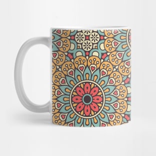 Ornamental floral mandala pattern #4 Mug